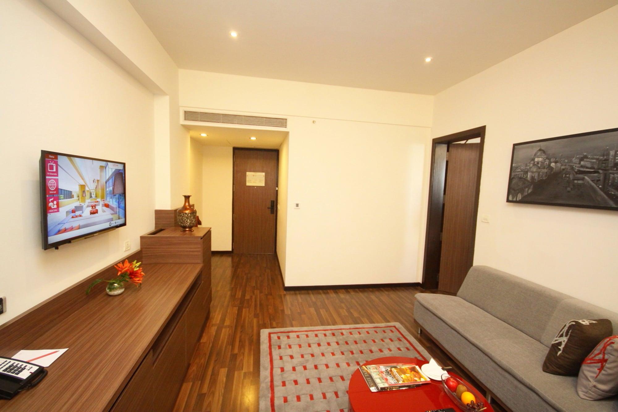 Vivanta Kolkata Em Bypass Eksteriør billede A suite at the hotel