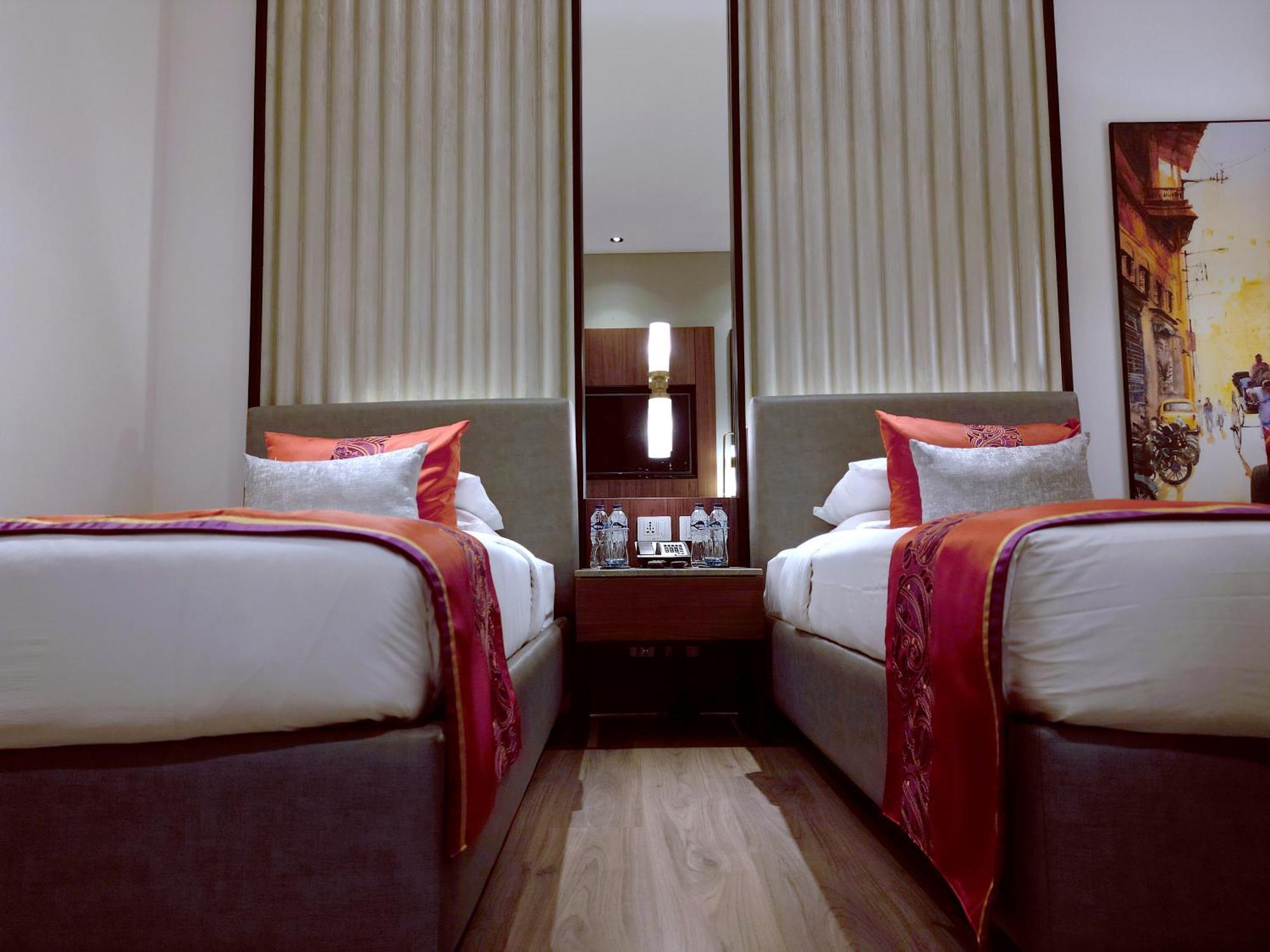 Vivanta Kolkata Em Bypass Eksteriør billede Deluxe Twin Room