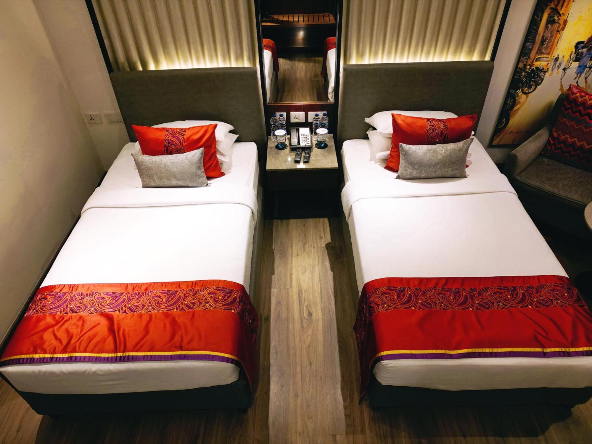 Vivanta Kolkata Em Bypass Eksteriør billede Deluxe Room