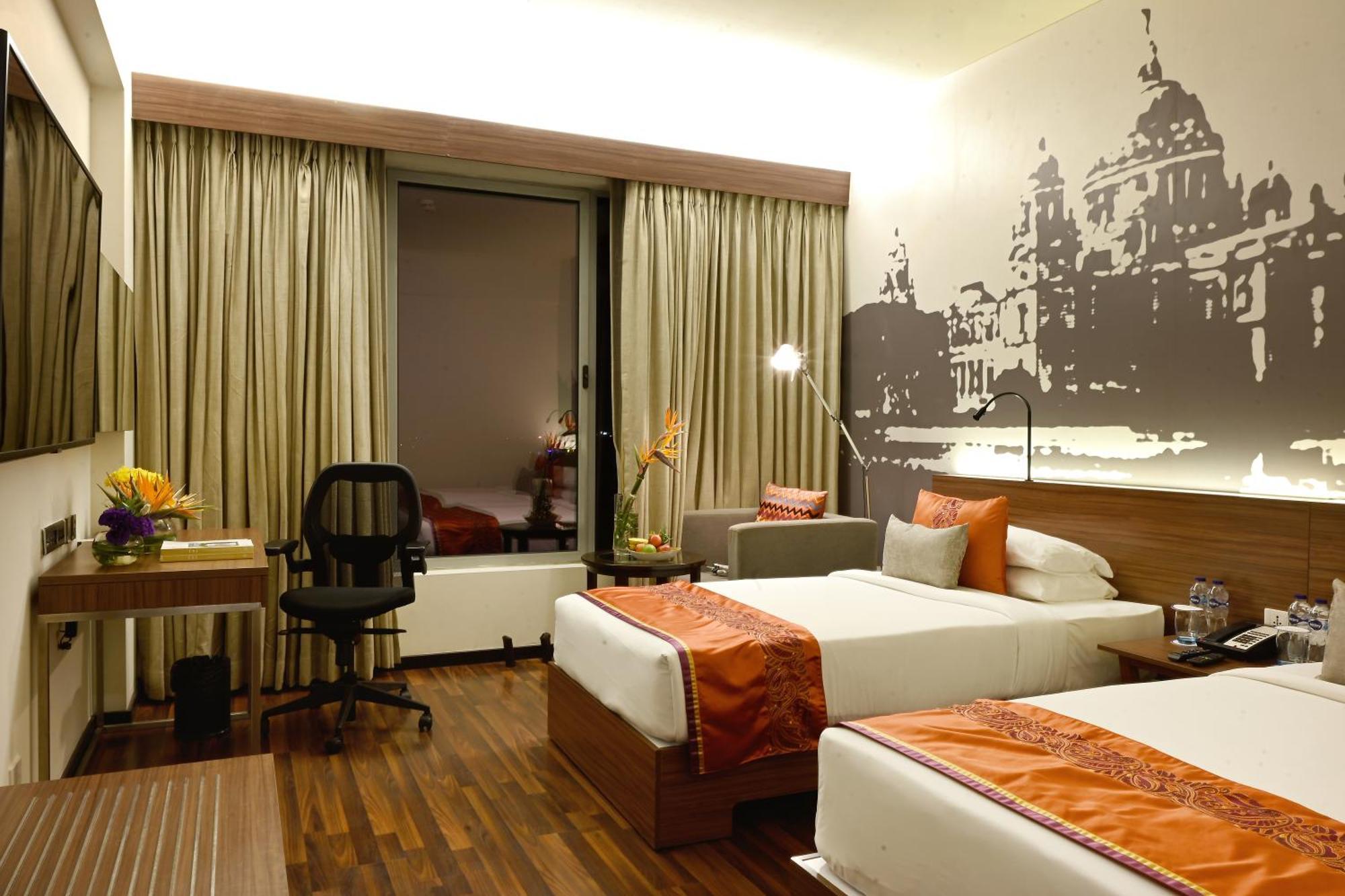 Vivanta Kolkata Em Bypass Eksteriør billede Deluxe Room